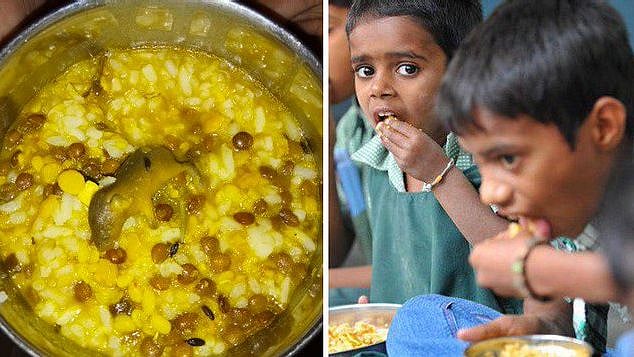 பள்ளி மாணவர்களுக்கு வழங்கிய மதிய உணவில் எலி: பாஜக ஆளும் மாநிலங்களில் தொடர்ந்து நிகழும் சத்துணவு முறைகேடு!