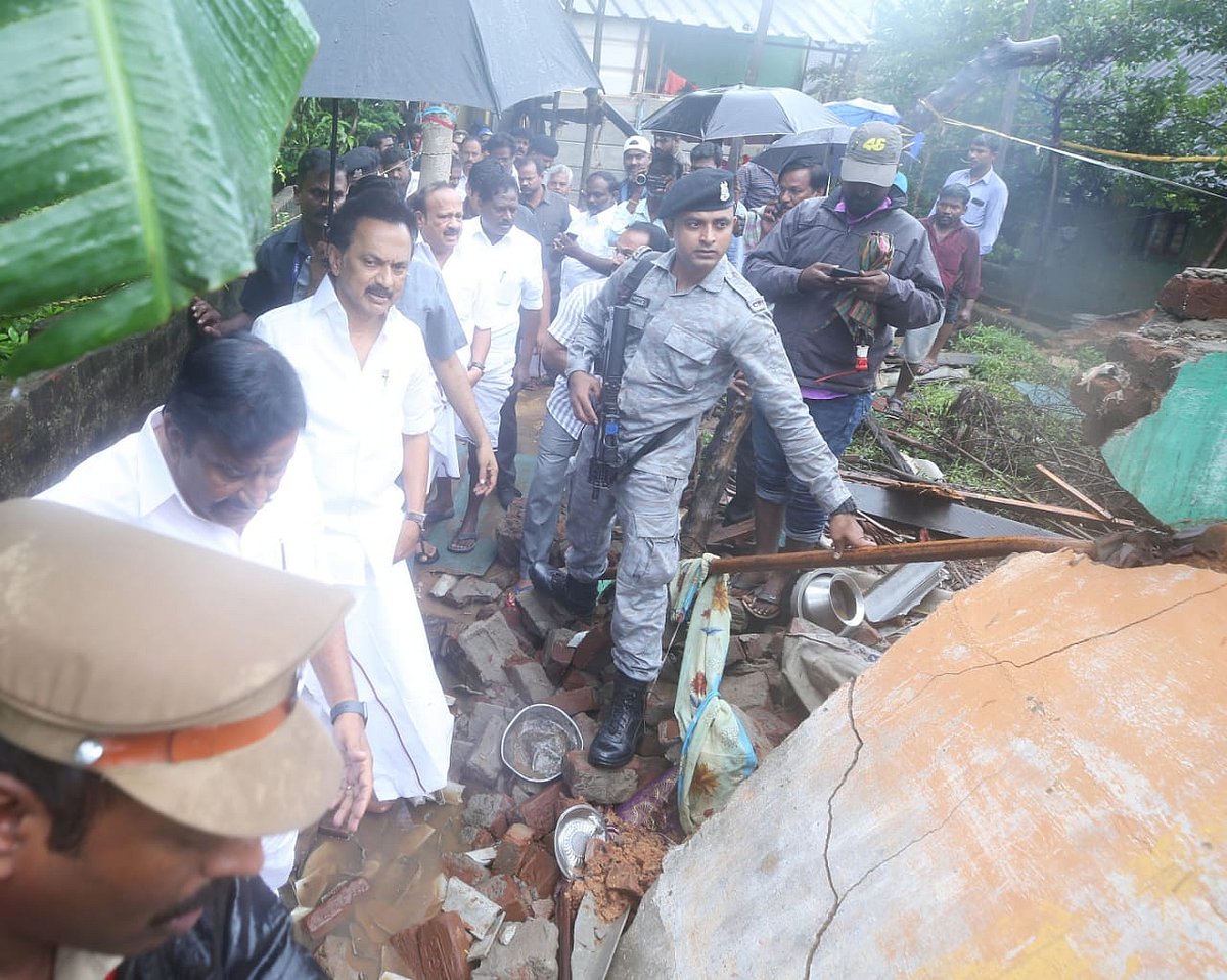 “மழையால் பாதிப்பு : போர்க்கால அடிப்படையில் பணிகளை மேற்கொள்ளவேண்டும்” - மு.க.ஸ்டாலின் வலியுறுத்தல்!