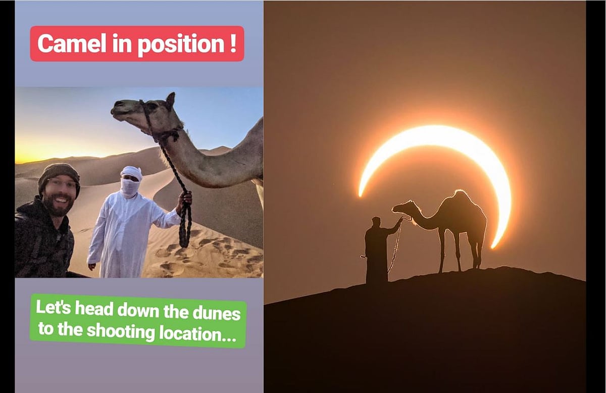 ’வாவ்’ சொல்ல வைத்த ஒரு வைரல் புகைப்படம் எடுக்கப்பட்ட சுவாரஸ்ய கதை!