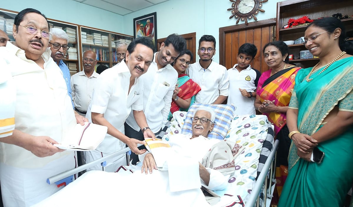 “பேராசிரியரிடம் நான் பெற்ற முதல் மதிப்பெண்” - தி.மு.க தலைவர் மு.க.ஸ்டாலின் நெகிழ்ச்சி!