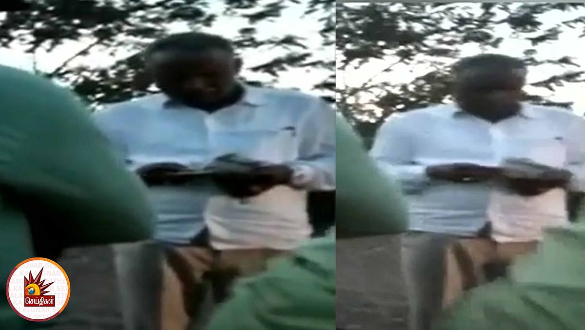 கர்நாடகா இடைத்தேர்தல் : வாக்குப்பதிவின் போது பணம் கொடுத்த பா.ஜ.கவினர்! - viral video 