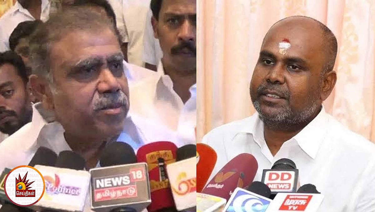 ஜால்ரா போடுவது மட்டுமே இவருக்கு திறமை - ’பச்சோந்தி அமைச்சருக்கு அரசியல் ஒரு கேடா?’ : விளாசும் ஐ.பெரியசாமி