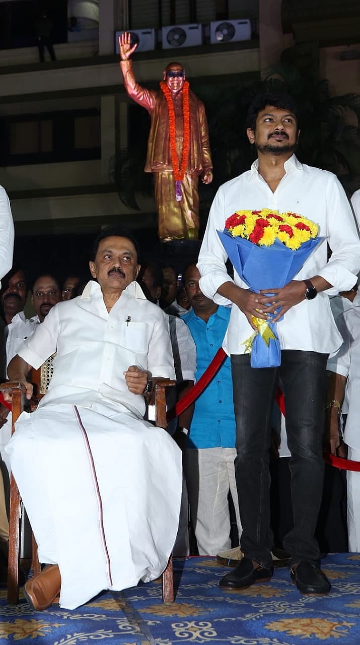 “கலைஞர் என்னைப் பாராட்டியது போல உதயநிதியை நான் பாராட்டும் சூழல் வந்து கொண்டிருக்கிறது” - மு.க.ஸ்டாலின்