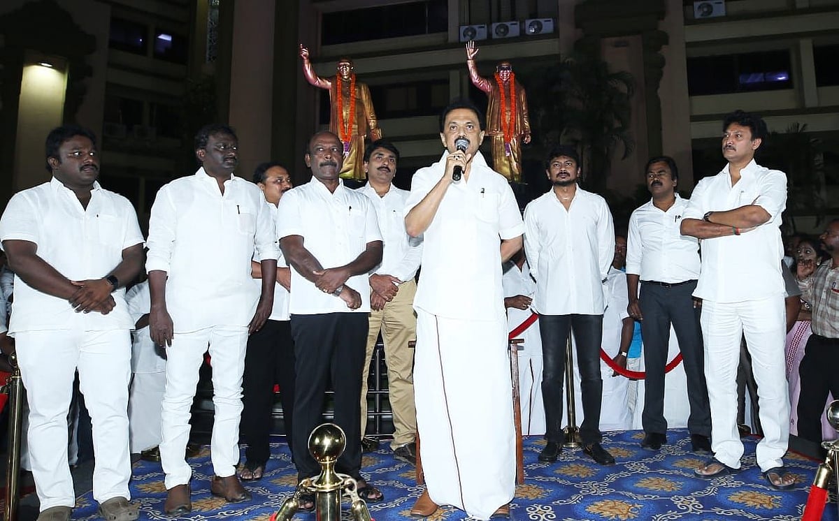 “கலைஞர் என்னைப் பாராட்டியது போல உதயநிதியை நான் பாராட்டும் சூழல் வந்து கொண்டிருக்கிறது” - மு.க.ஸ்டாலின்