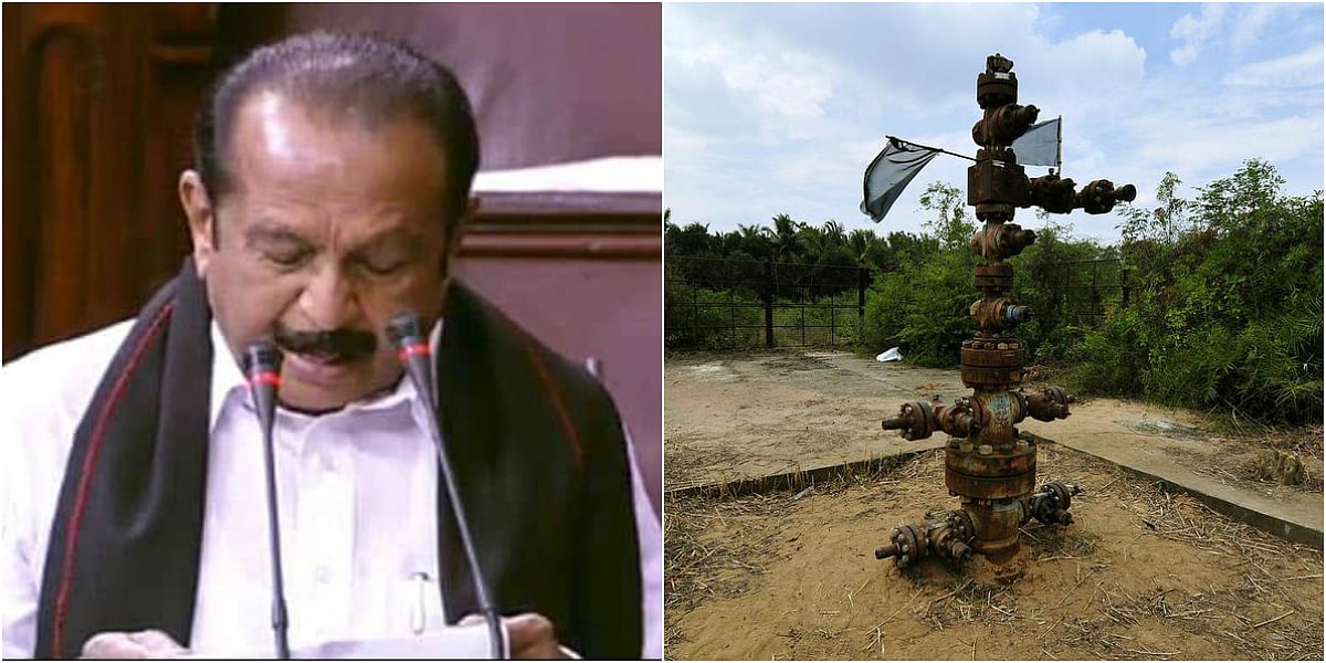 “டெல்டா பகுதியில் 15 இடங்களில் ஹைட்ரோகார்பன் கிணறுகளுக்கு ஒப்புதல்” - வைகோ கேள்விக்கு அமைச்சர் பதில்!