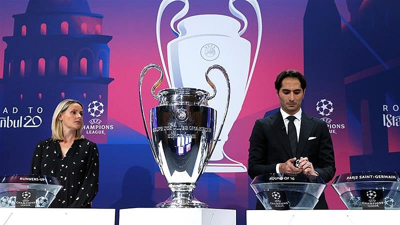 UEFA Champions League : யாருடன் யார் மோதுவது? - காலிறுதிக்கு முந்தைய சுற்று அட்டவணை வெளியீடு!