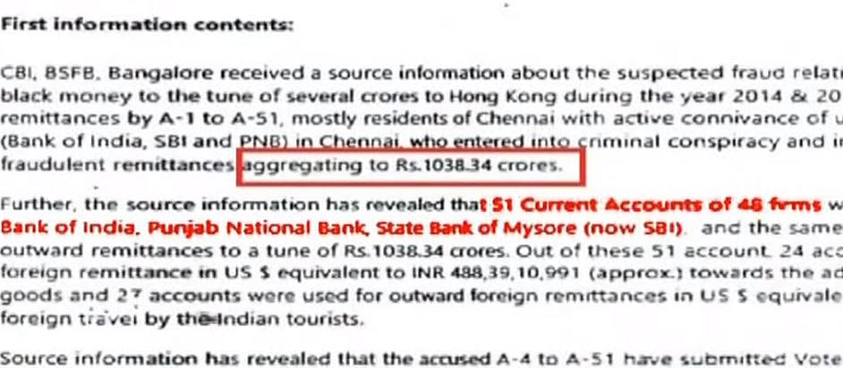 ‘ஹாங்காங்குக்கு பரிமாற்றம் செய்த ரூ.1038 கோடி யாருடையது?’ : சி.பி.ஐ வலையில் சிக்கிய சென்னை நிறுவனங்கள்!