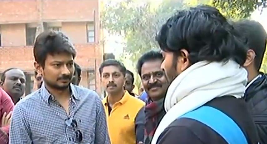 ஜே.என்.யூ. மாணவர்களுடன் தி.மு.க. இளைஞரணிச் செயலாளர் உதயநிதி ஸ்டாலின் சந்திப்பு!