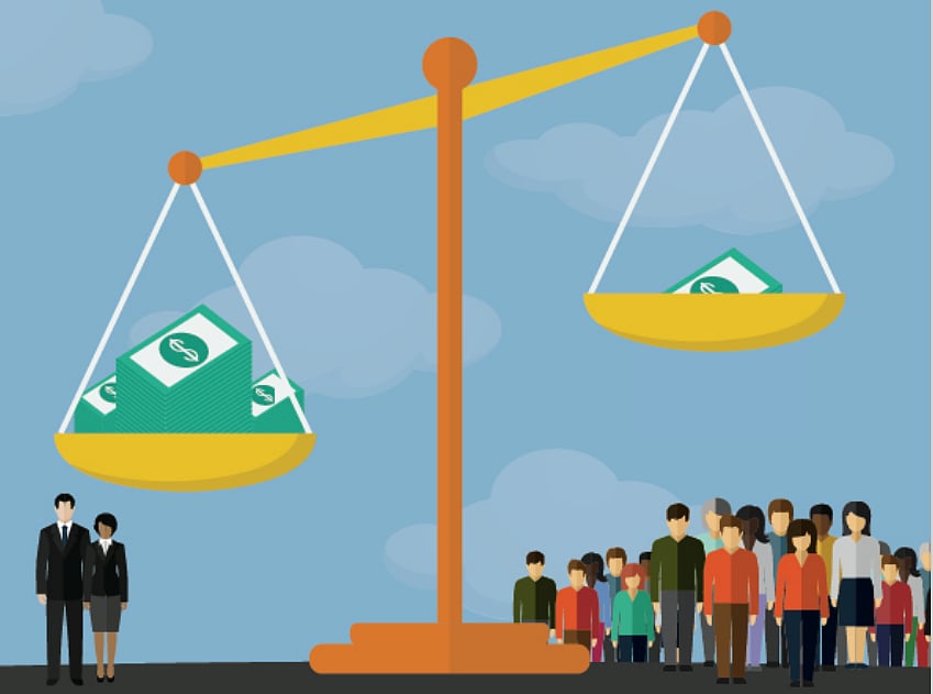 70% ஏழைகளின் மதிப்பை விட 1 % கோடீஸ்வரர்களின் மதிப்பு அதிகம் : ஏற்றத்தாழ்வு குறித்த அதிர்ச்சி ஆய்வறிக்கை!