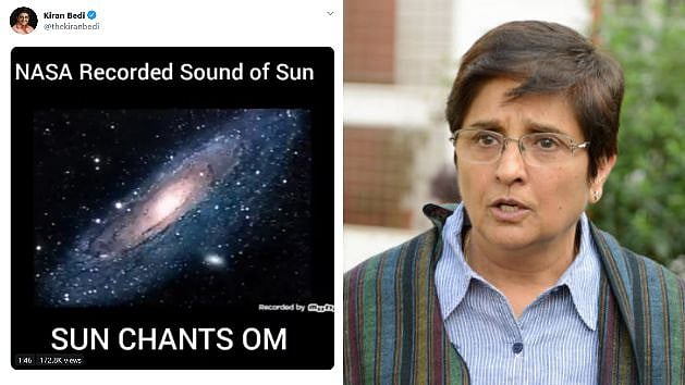 “சூரியன் ஓம் மந்திரம் சொல்கிறதாம்!”:கிளப்பிவிடும் கிரண்பேடி-சங்கிகளை மிஞ்சியதாக கலாய்க்கும் நெட்டிசன்கள்!