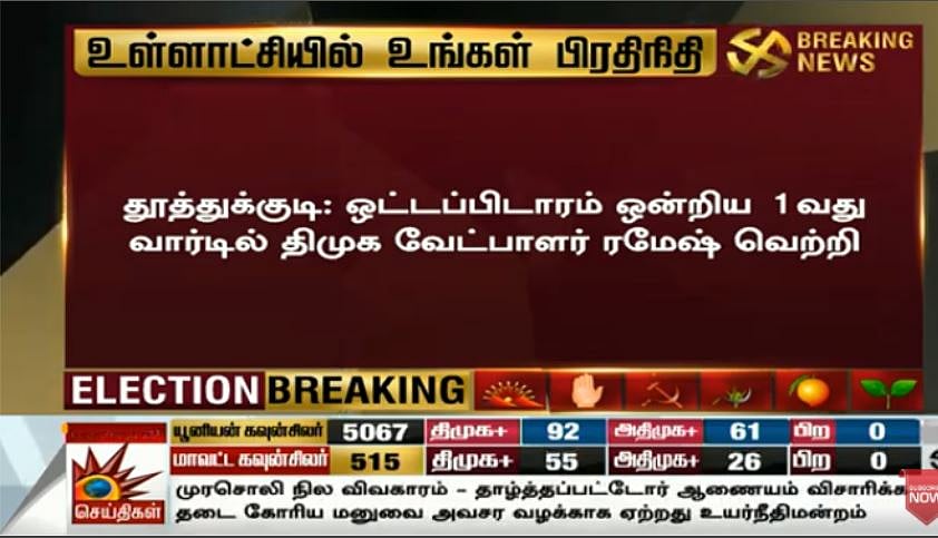 #LIVE Results : ஊரக உள்ளாட்சித் தேர்தலில் தி.மு.க., மகத்தான வெற்றி!- முழுமையான தகவல்கள்!