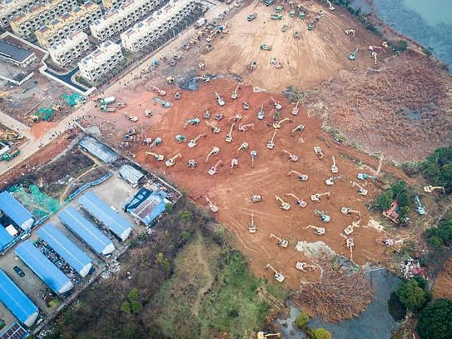 சீனாவுக்கு பயம்காட்டும் கொரோனா: வெறும் ஆறே நாட்களில் கட்டப்படும் பிரமாண்ட மருத்துவமனை - சீன அரசு தீவிரம்!