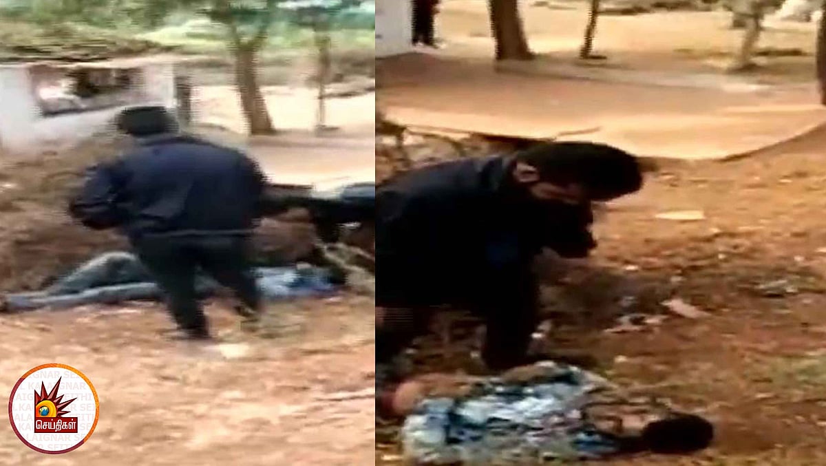 தலித் இளைஞர் மீது கொலைவெறித் தாக்குதல் நடத்திய கும்பல் : வைரலாகும் வீடியோ!