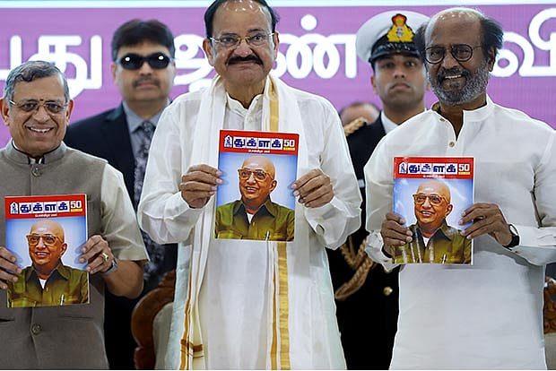 “எங்களை திசைதிருப்பத்தான் இந்த நாடகங்களா?” : ரஜினிக்கு கார்த்திகேய சிவசேனாபதி முன்வைக்கும் 4 கேள்விகள்!