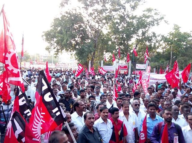 “உரிமைகள் நசுக்கப்படுவதை தொழிலாளர் வர்க்கம் ஏற்றுக்கொள்ளாது” : ஜனவரி 8  போராட்டத்திற்கு தி.மு.க ஆதரவு!