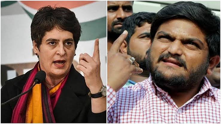 “இவற்றைத்தான் தேசத்துரோகம் என்கிறது பா.ஜ.க அரசு” - ஹர்திக் படேலுக்கு ஆதரவாக பா.ஜ.கவை சாடும் பிரியங்கா!