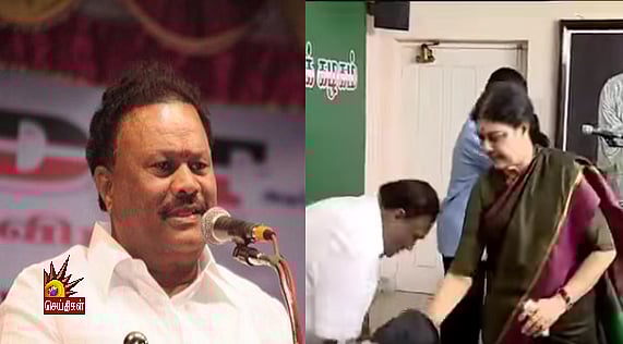 “அன்று காலில் விழுந்தவருக்கு; இன்று குனியமுடியாதா?” : அமைச்சரின் அலட்சிய பதிலுக்கு குவியும் பதிலடிகள்!