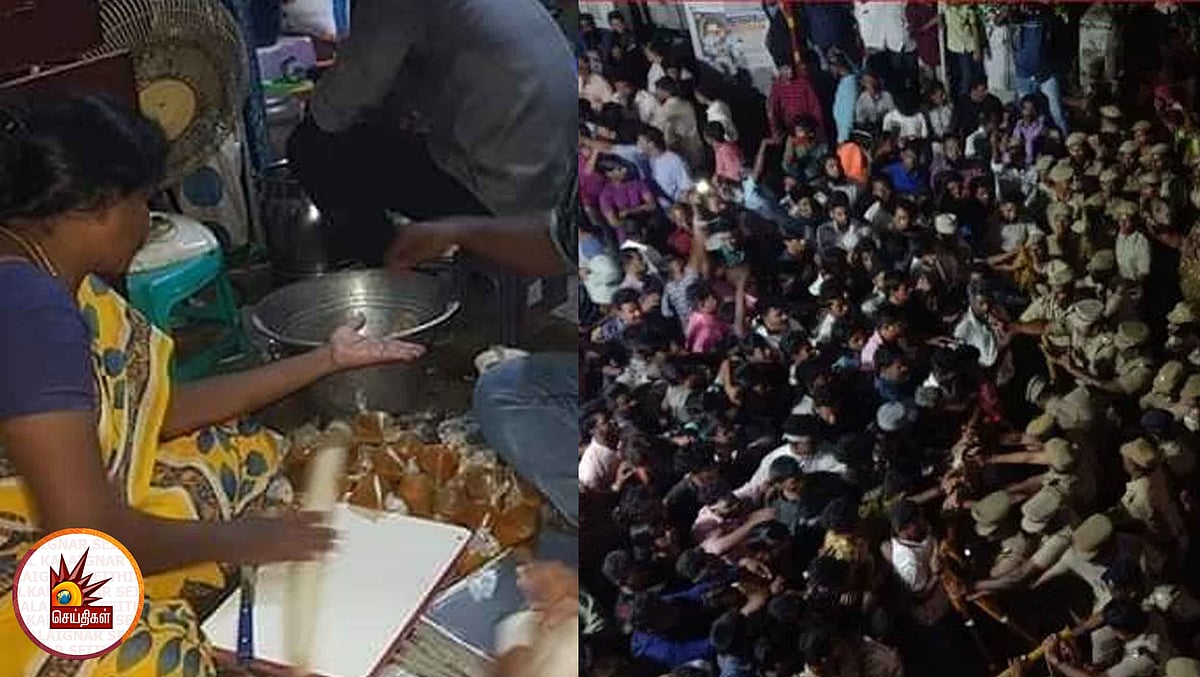 #CAAProtest இஸ்லாமியர்களுக்காக உணவு சமைத்து வழங்கும் இந்துக்கள்... வண்ணாரப்பேட்டையில் நெகிழ்ச்சி!