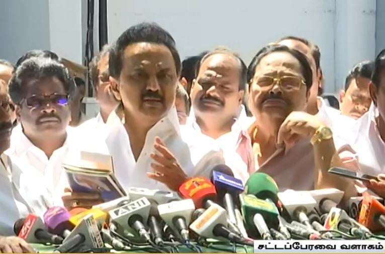 "ஏன் பா.ஜ.கவிற்கு பயந்து காலில் விழுந்து கிடக்கிறீர்கள்?” - அ.தி.மு.க அமைச்சருக்கு மு.க.ஸ்டாலின் கேள்வி!