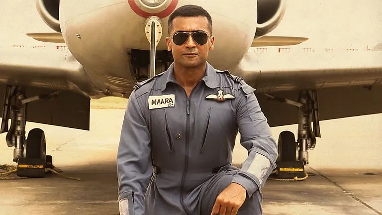 இந்தியாவில் முதல்முறையாக பிரம்மாண்ட இடத்தில் நடக்கப்போகும் ’சூரரைப் போற்று’ இசை வெளியீட்டு விழா !