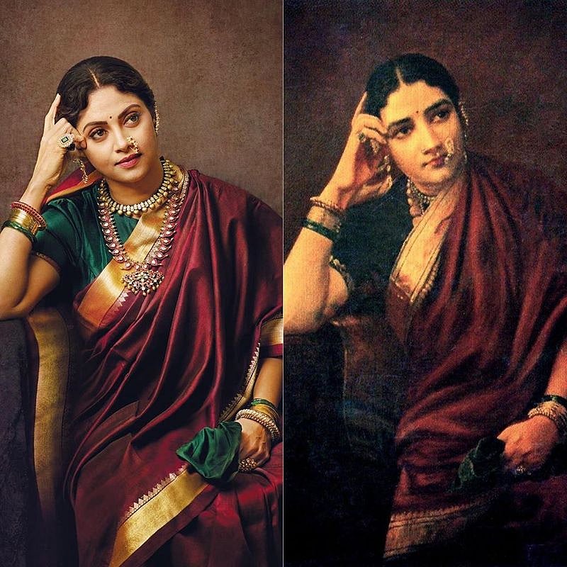 அழகின் சாட்சியாக நதியா!