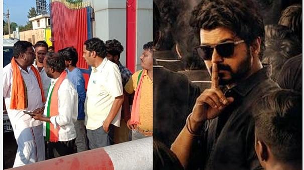 விஜய்யின் ‘மாஸ்டர்’ படப்பிடிப்புக்கு எதிராக பா.ஜ.க ஆர்ப்பாட்டம் : சமூக வலைதளங்களில் கலாய்த்த ரசிகர்கள்!