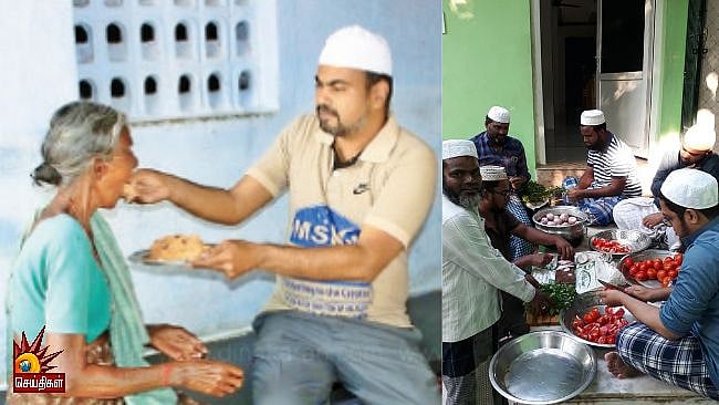 ’உதவி தேவைப்படுவர்களின் வீட்டுக்கே சென்று உதவும் இஸ்லாமிய சகோதரர்கள்’ : ஈரோட்டில் கை கொடுக்கும் கை !