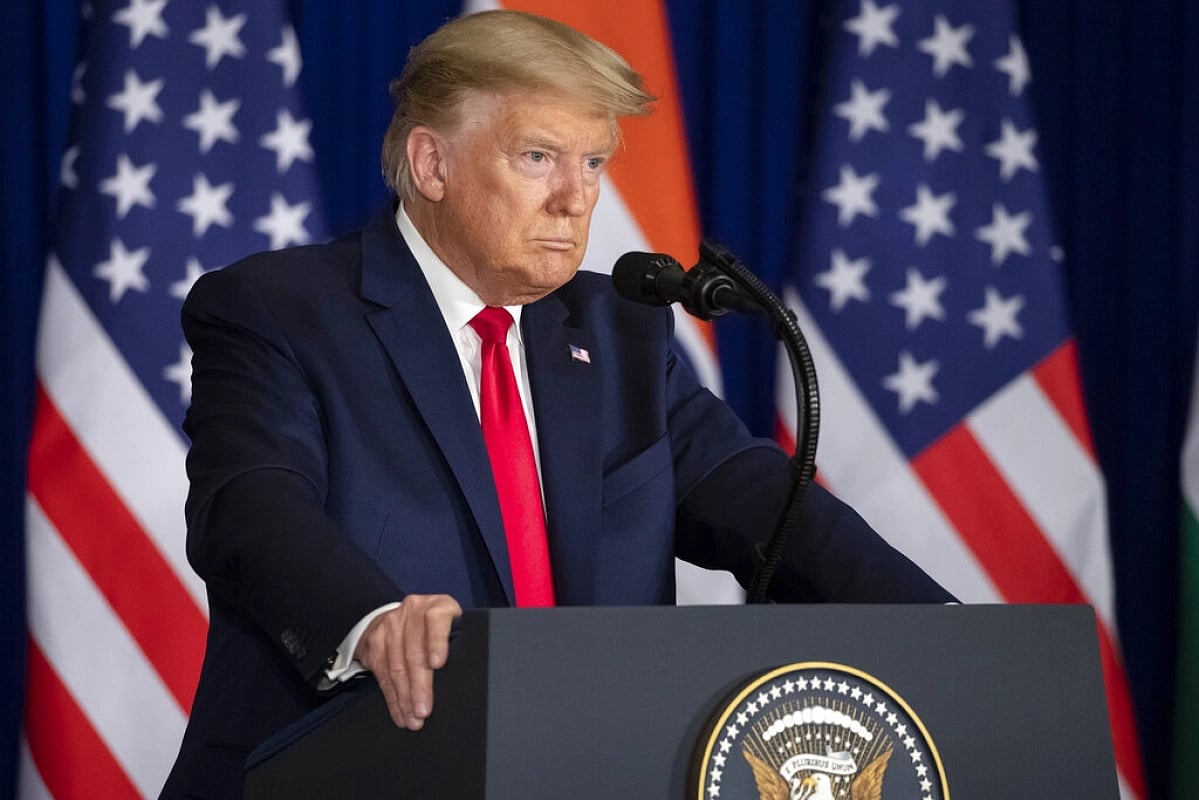 #DelhiRiots உள்நாட்டு விவகாரமா? : “இது தலைமை பண்பின் தோல்வி” - ட்ரம்பை விளாசிய ஜனாதிபதி வேட்பாளர்!