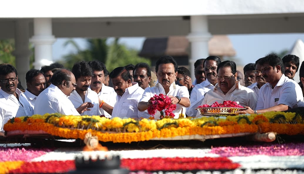 “கொள்கை உரம் ஊட்டிய இந்நூற்றாண்டின் தலைவன்; அண்ணா விரும்பிய தமிழகம் அமைக்க சபதம் ஏற்போம்” : மு.க.ஸ்டாலின்