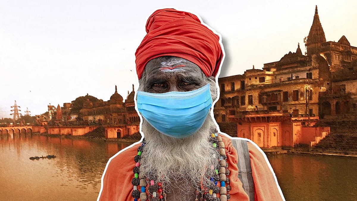 “கொரோனா பற்றி கவலை இல்லை; ராமர் பார்த்துக்கொள்வார்”: லட்சம் பேர் கூடும் ராம்நவமி விழா நடத்தும் யோகி அரசு!