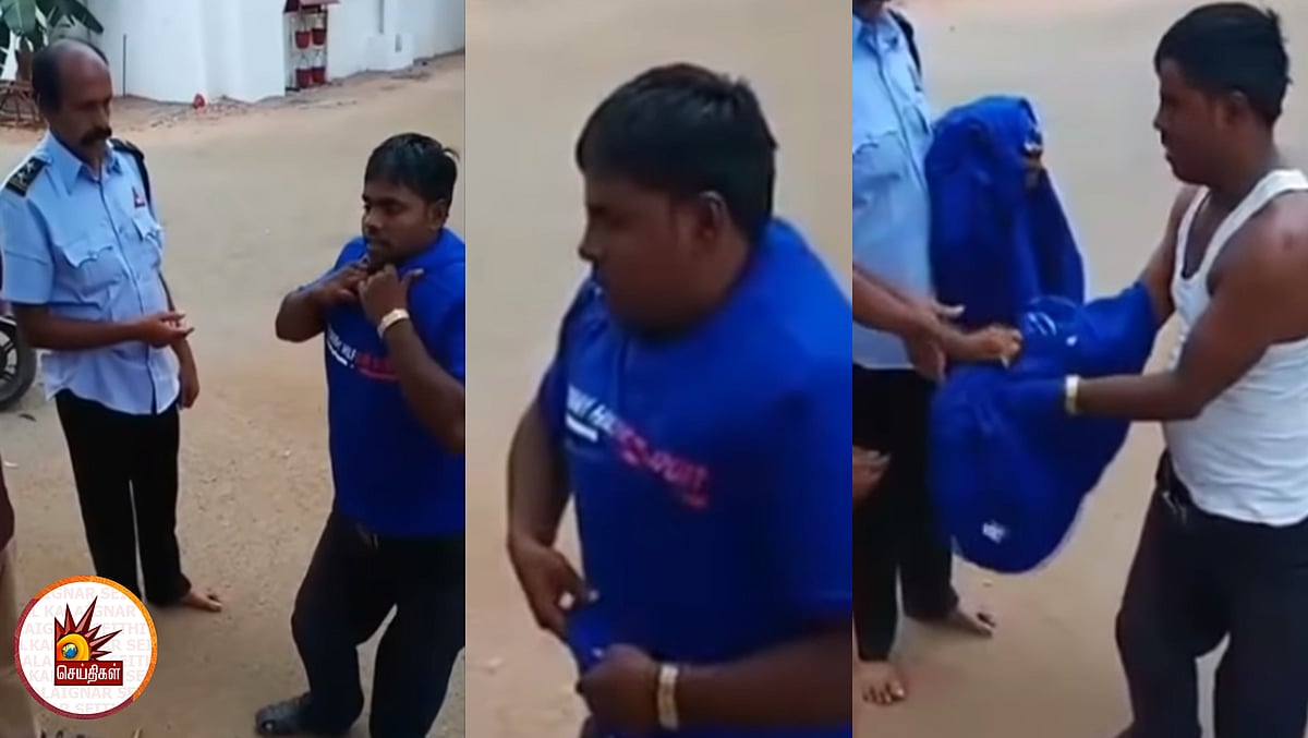 பண்டல் பண்டலாக டி-ஷர்ட்களை அணிந்து சென்ற ‘பனியன் கொள்ளையன்’ - திருப்பூரில் விநோத திருட்டு!