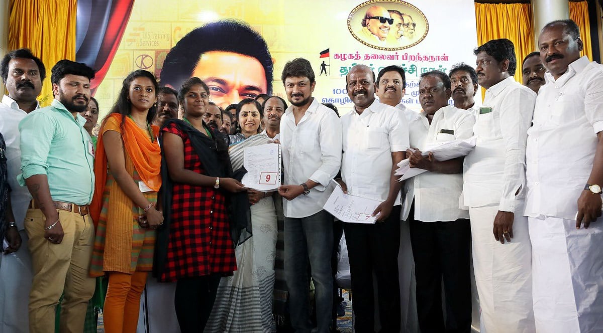 “அரசு செய்யவேண்டியதை தி.மு.க செய்கிறது” - வேலைவாய்ப்பு முகாமில் உதயநிதி ஸ்டாலின் பேச்சு!