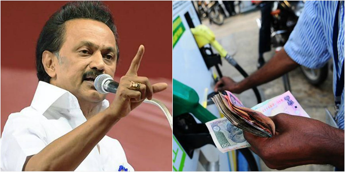 “கச்சா எண்ணெய் விலை கடுமையாக வீழ்ந்தும் பெட்ரோல், டீசல் விலை குறையாதது ஏன்?” - மு.க.ஸ்டாலின் கேள்வி!