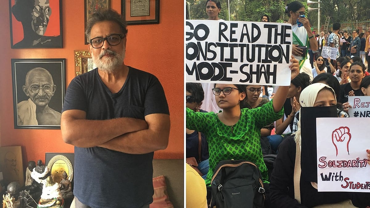 “காந்தியை கொன்றது போல் ‘CAA-NRC-NPR’ என்ற 3 தோட்டாக்களால் இந்தியாவை கொலை செய்கிறார்கள்” : துஷார் காந்தி!