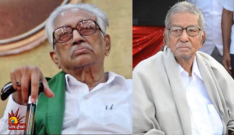 “பேராசிரியரை நான் கடைசியாகச் சந்தித்தபோது...” : தோழர் சங்கரய்யா உருக்கம்!