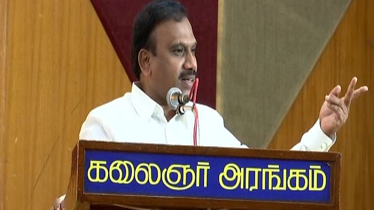 “ஏனெனில், அவர் தத்துவத்தின் அடையாளம்” - மு.க.ஸ்டாலின் பிறந்தநாள் கருத்தரங்கில் ஆ.ராசா பேச்சு! (வீடியோ)