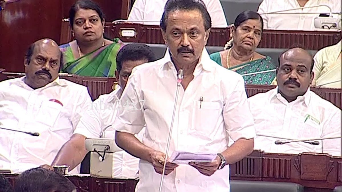 “MLA-க்கள் தொகுதியில் இருக்கவேண்டிய நேரமிது... சட்டமன்றக் கூட்டம் தேவையா?” : மு.க.ஸ்டாலின் கேள்வி!