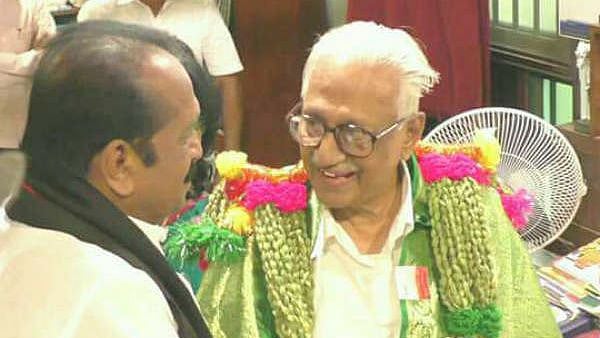 “நிறைவாழ்வு வாழ்ந்த இனமானப் பேராசிரியரின் பெயரும் புகழும், எந்நாளும் நிலைத்து நிற்கும்” - வைகோ இரங்கல்!