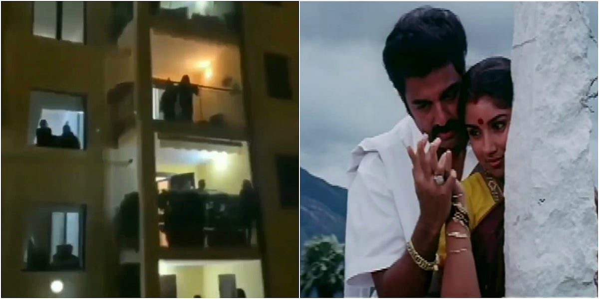 கொரோனா பீதியில் இருக்கும் இத்தாலியர்கள் இளையராஜா பாடலை பாடியது உண்மையா ? #FactCheck