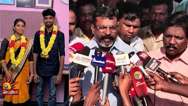 “சாதிவெறியர்களால் கடத்தப்பட்ட இளமதியை மீட்க நடவடிக்கை எடுக்கவேண்டும்”: முதல்வருக்கு திருமாவளவன் கோரிக்கை!
