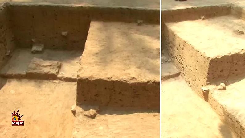 கீழடியில் 2,600 ஆண்டுகளுக்கு முற்பட்ட 2 செங்கல் சுவர்கள் கண்டுபிடிப்பு : நாகரீகத்துடன் வாழ்ந்த தமிழர்கள்!