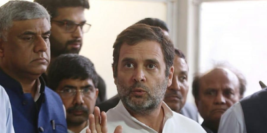 "தமிழர்களின் உரிமையைப் பறிக்க முடியாது”- தி.மு.க எம்.பிக்கள் பேச அனுமதி மறுக்கப்பட்டதால் ராகுல் ஆவேசம்!
