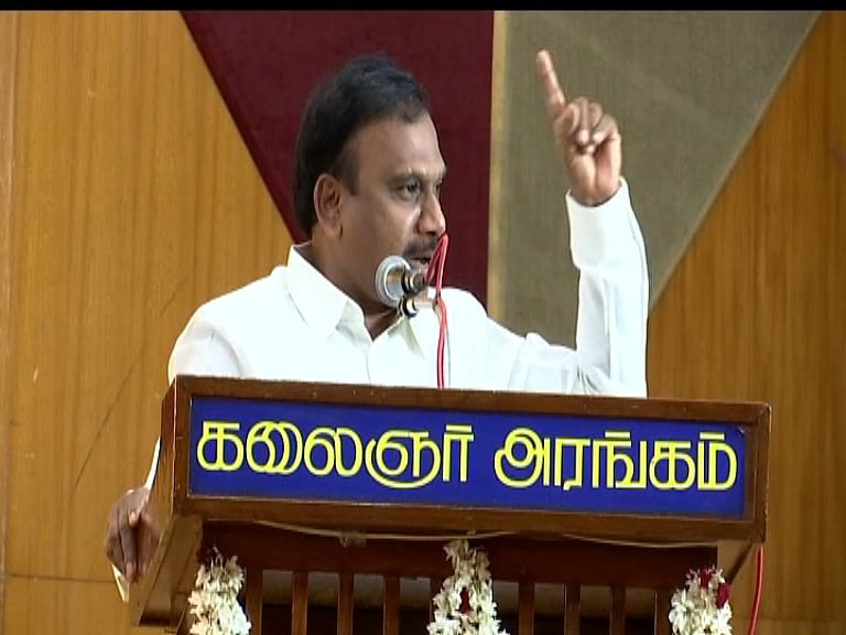 “ஏனெனில், அவர் தத்துவத்தின் அடையாளம்” - மு.க.ஸ்டாலின் பிறந்தநாள் கருத்தரங்கில் ஆ.ராசா பேச்சு! (வீடியோ)