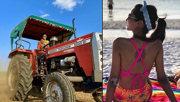 ‘ஊரடங்கு  காலத்தில்  இந்த நடிகை செய்யும் வேலையைப் பாருங்க...’ : இணையத்தில் பரவும் வீடியோ!