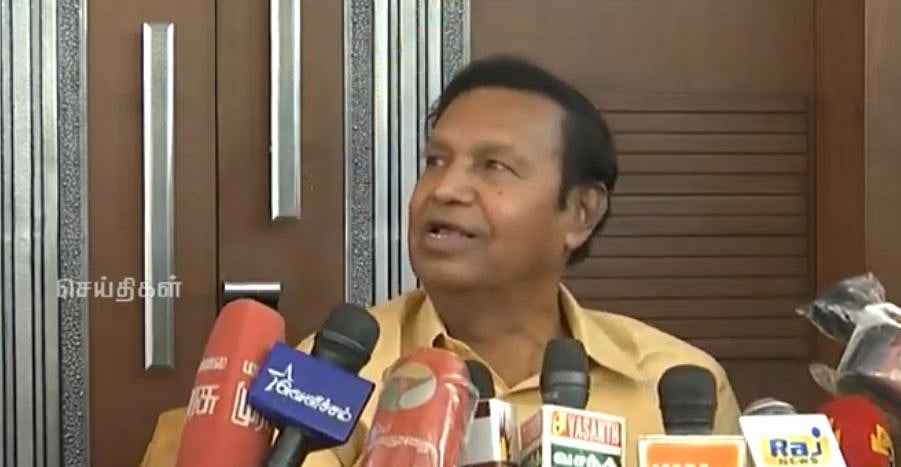 “கொரோனா பேரிடரில் அரசியல் செய்யும்  அரசு இருப்பது மக்களின் சாபக்கேடு” - விஜயபாஸ்கரை விளாசிய டி.ஆர்.பாலு!