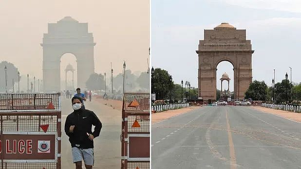 “ஊரடங்கால் காணாமல் போன காற்று மாசுபாடு”: இந்தியாவில் நிகழ்ந்த அதிசயம் - நாசா வெளியிட்ட செயற்கைக்கோள் படம்