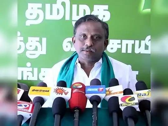 விவசாயிகளுக்கு இழப்பீடு கேட்டால் தனிமைப்படுத்தச் சொல்லி வாய்ப்பந்தல் போடுவதா? - பி.ஆர். பாண்டியன் கண்டனம்