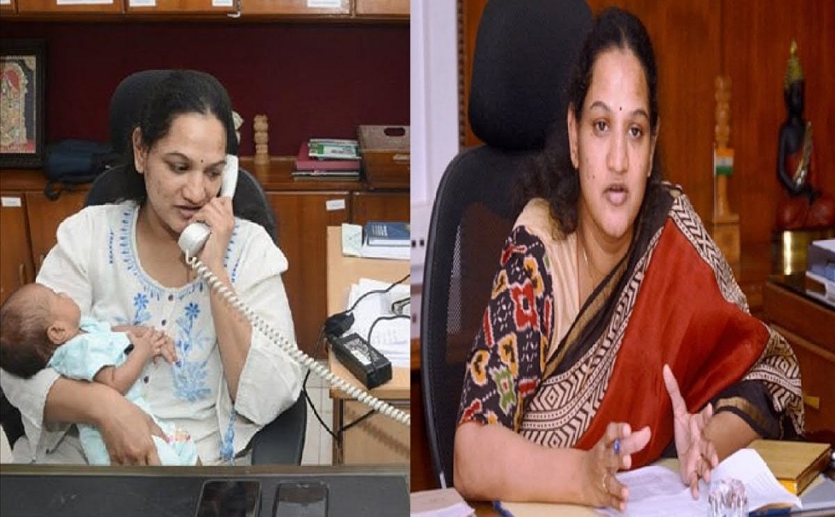 “பிரசவமான 22 நாளில் கைக்குழந்தையுடன் பணிக்குத் திரும்பிய IAS அதிகாரி” - கொரோனா தடுப்புப் பணியில் தீவிரம்!