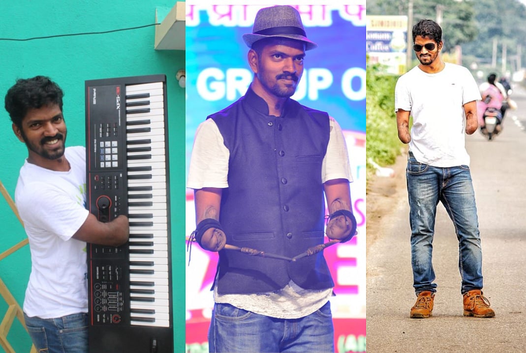 இரு கைகள் இல்லா இசைக் கலைஞன் - வியந்து பாராட்டிய அனிருத்: யார் இந்த தான்சேன்?