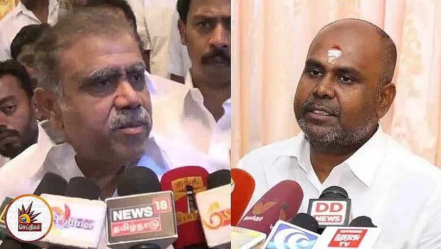 “கவுண்டமணி-செந்தில் காமெடி செய்யும் அமைச்சர் உதயகுமார்” : பாரத்நெட் டெண்டர் குறித்து ஐ.பெரியசாமி விளாசல்!